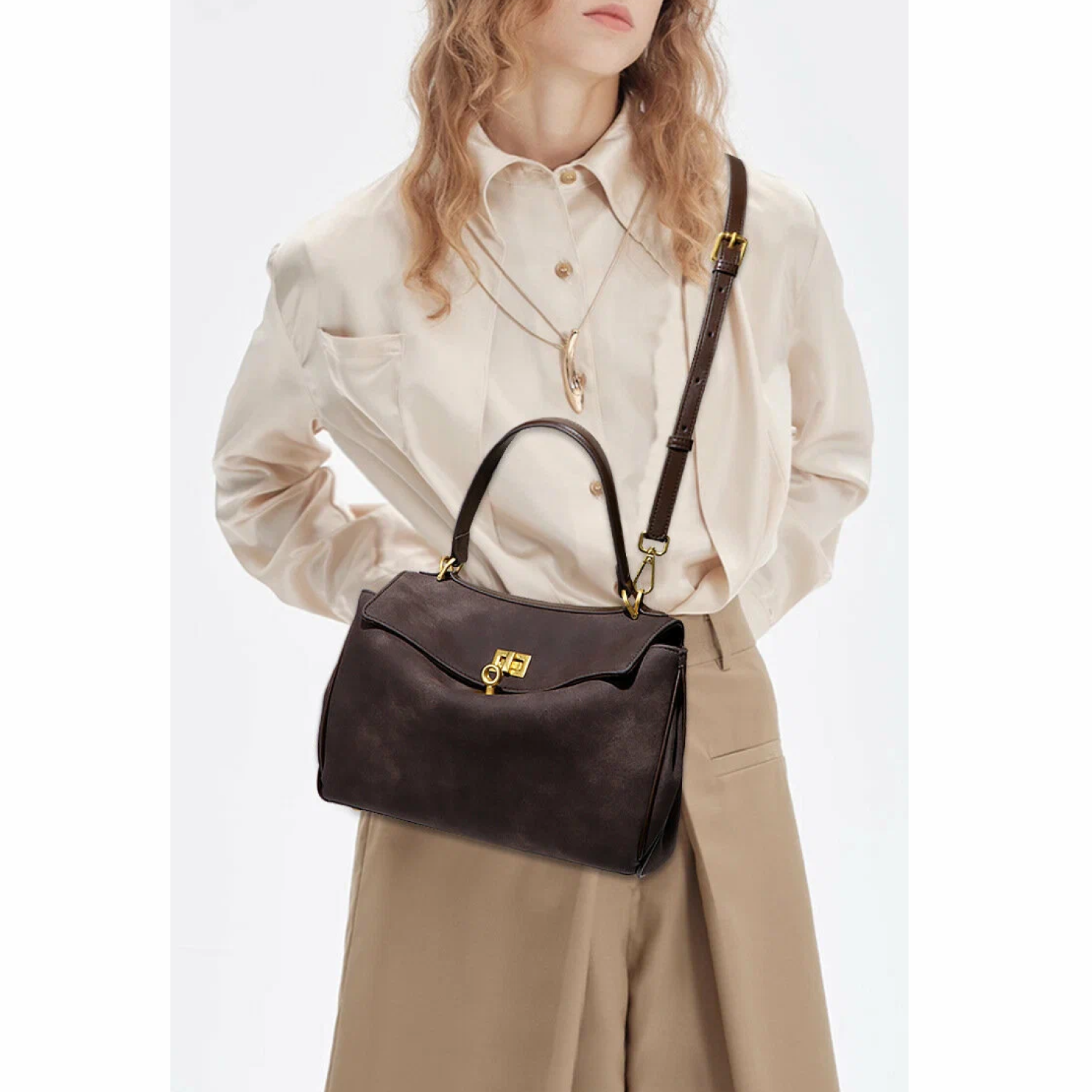 Сумка мессенджер Chengxi Leather Goods